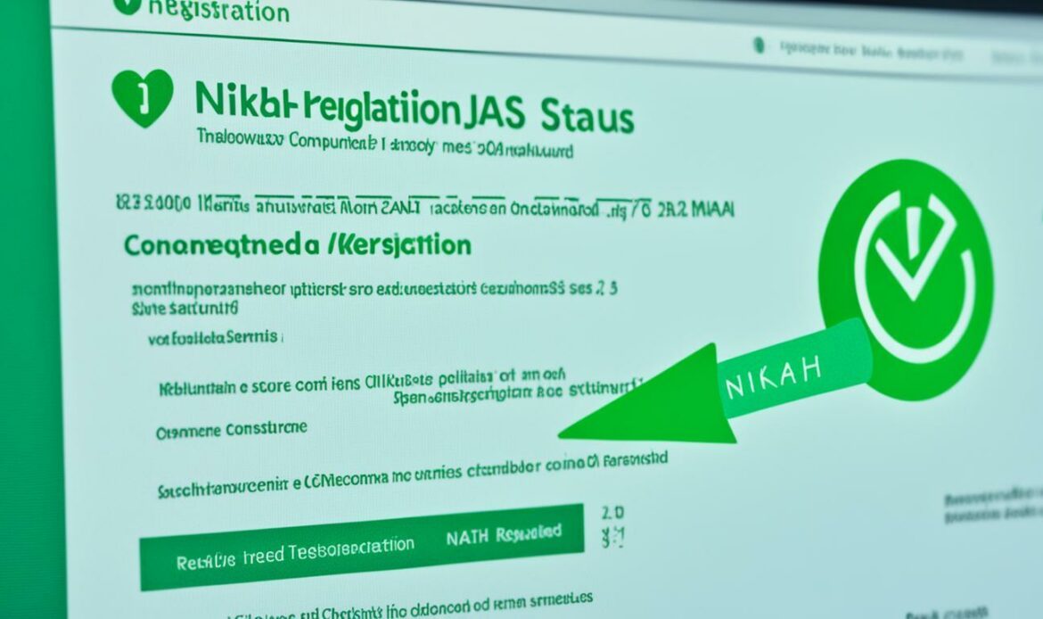 cek status pendaftaran nikah